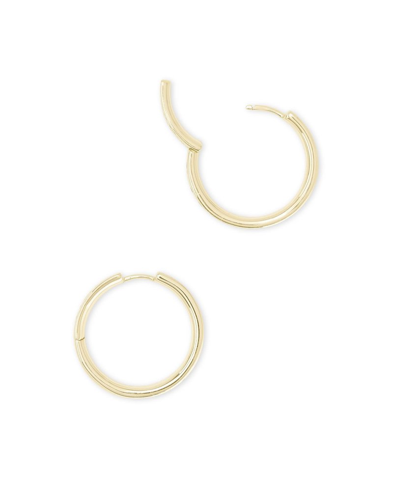 Kendra scott gold hoop earrings deals