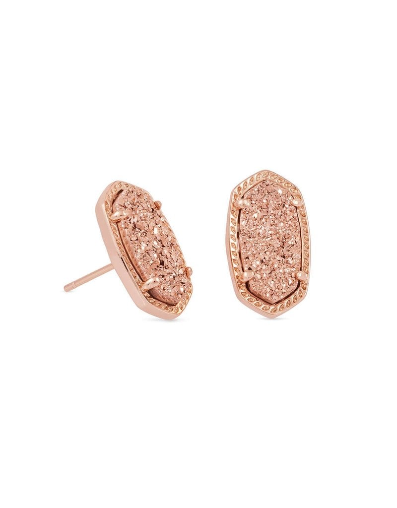 KENDRA SCOTT Ellie Rose Gold Stud Earrings