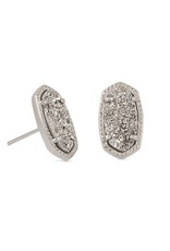 KENDRA SCOTT Ellie Silver Stud Earrings