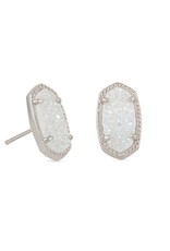 KENDRA SCOTT Ellie Silver Stud Earrings