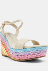 J.HOFFMAN'S Jacinta Wedge Sandal in Gold