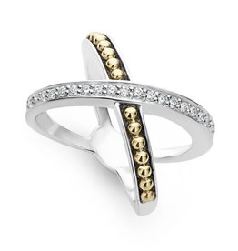 LAGOS KSL Diamond X Ring