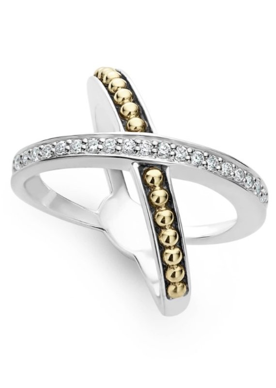 LAGOS KSL Diamond X Ring