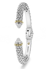 LAGOS Caviar Lux Diamond 8mm Cuff Bracelet