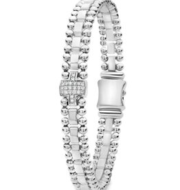 LAGOS Caviar Spark Diamond 7mm Bracelet