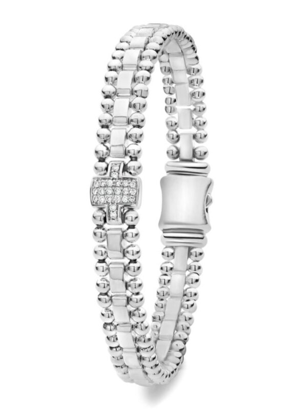 LAGOS Caviar Spark Diamond 7mm Bracelet
