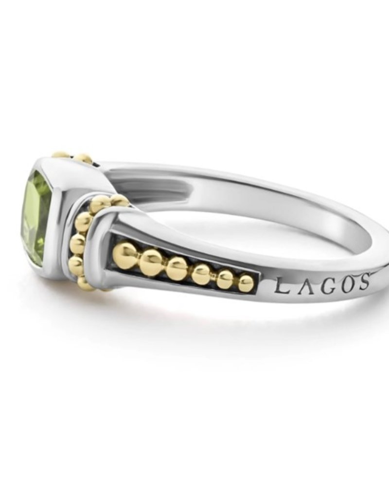 LAGOS Color Caviar Peridot Ring