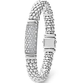 LAGOS Signature Caviar 9mm Caviar Diamond Bracelet