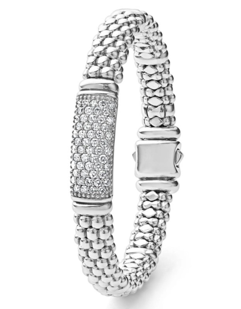 LAGOS Signature Caviar 9mm Caviar Diamond Bracelet