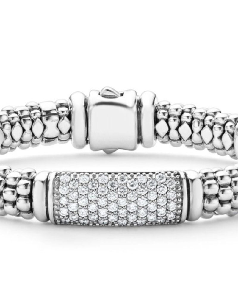 LAGOS Signature Caviar 9mm Caviar Diamond Bracelet