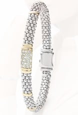 LAGOS Signature Caviar Diamond 6mm Diamond Caviar Bracelet