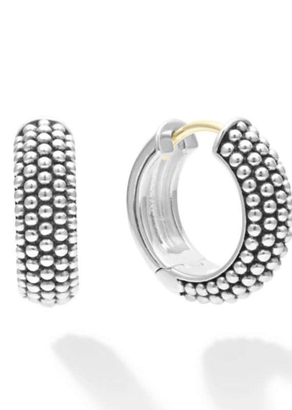 LAGOS Signature Caviar Huggie Earrings