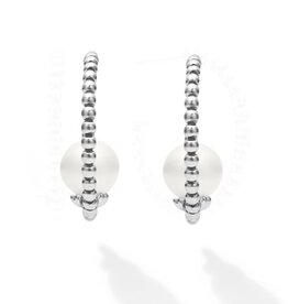 LAGOS Luna Pearl Hoop Earring