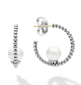 LAGOS Luna Pearl Hoop Earring