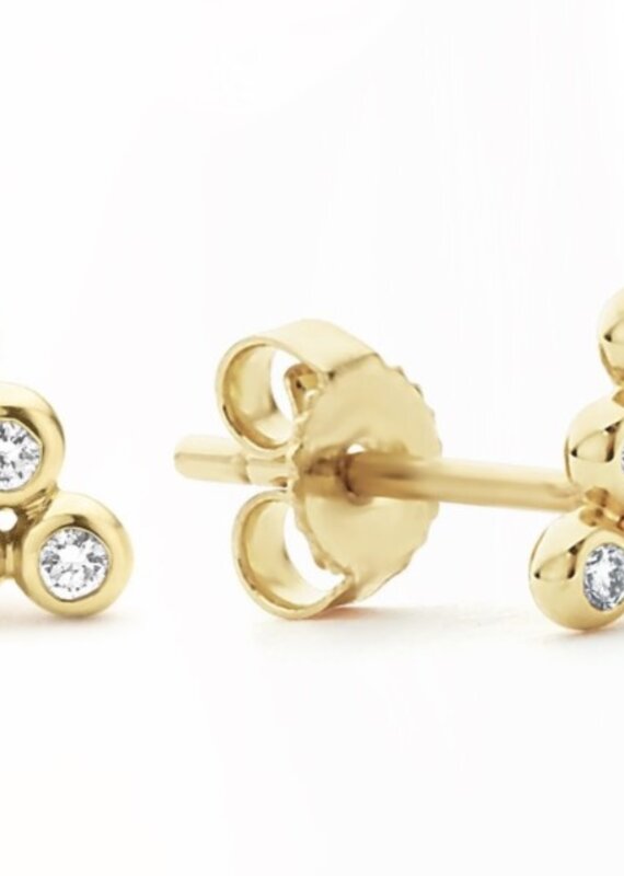 LAGOS KSL Diamond Triangle Stud Earrings