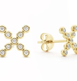 LAGOS KSL Diamond X Stud Earrings