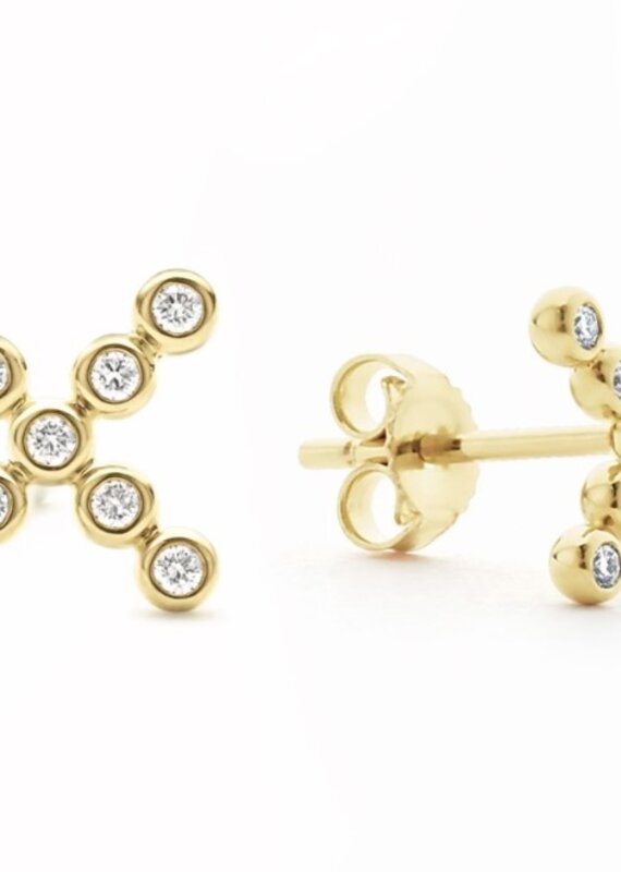 LAGOS KSL Diamond X Stud Earrings
