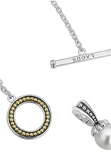 LAGOS Luna Pearl Toggle Pendant Necklace