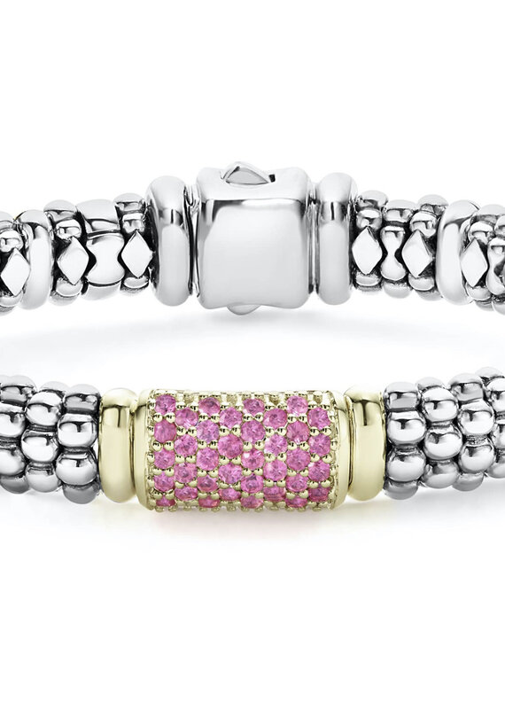 LAGOS Signature Caviar Pink Sapphire Caviar Bracelet