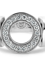 LAGOS Caviar Spark Diamond Circle Caviar Ring