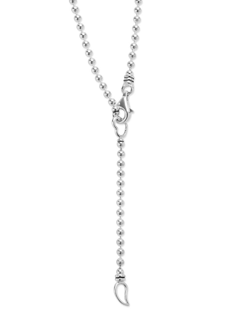 LAGOS Caviar Spark Diamond Circle Pendant Necklace