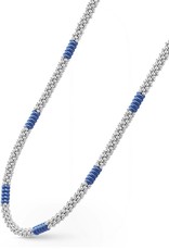 LAGOS Blue Caviar Silver Station Ceramic Beaded Necklace