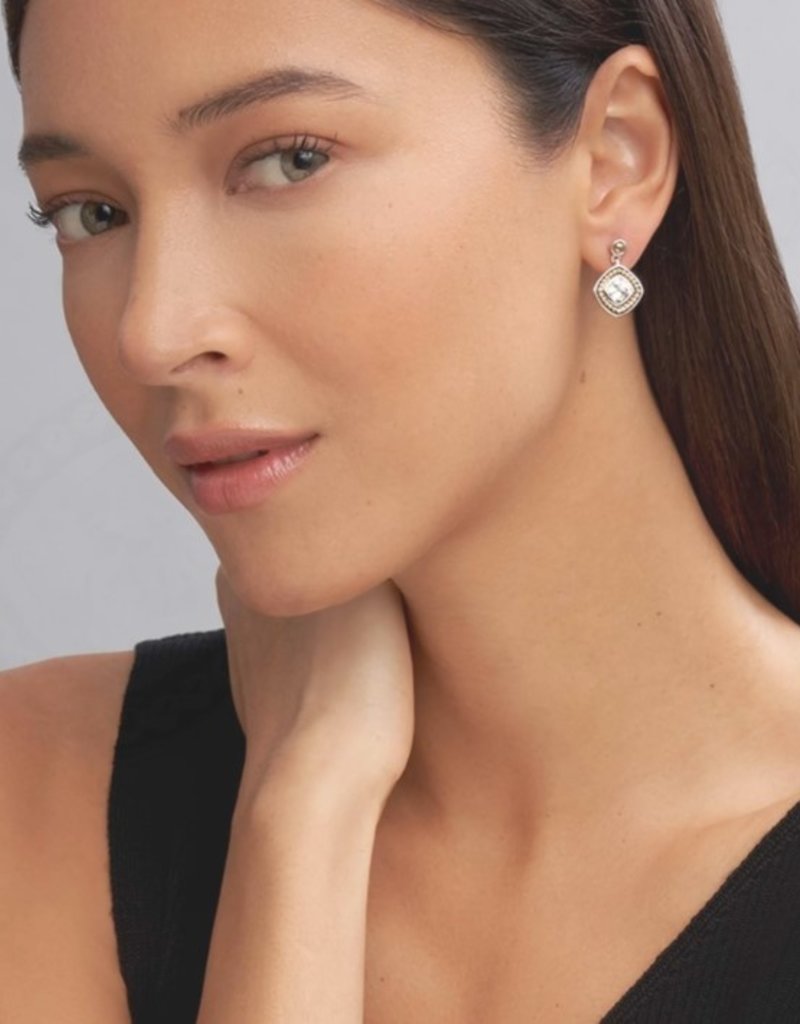 LAGOS Color Caviar White Topaz Drop Earrings