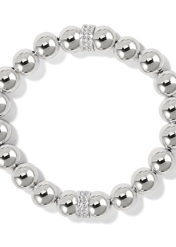 Meridian Silver Stretch Bracelet