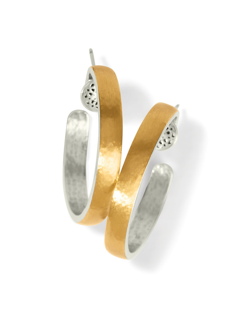 Ferrara Entrata Small Hoops in Gold