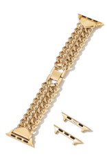 KENDRA SCOTT Whitley Double Chain Watch Band Gold S/M
