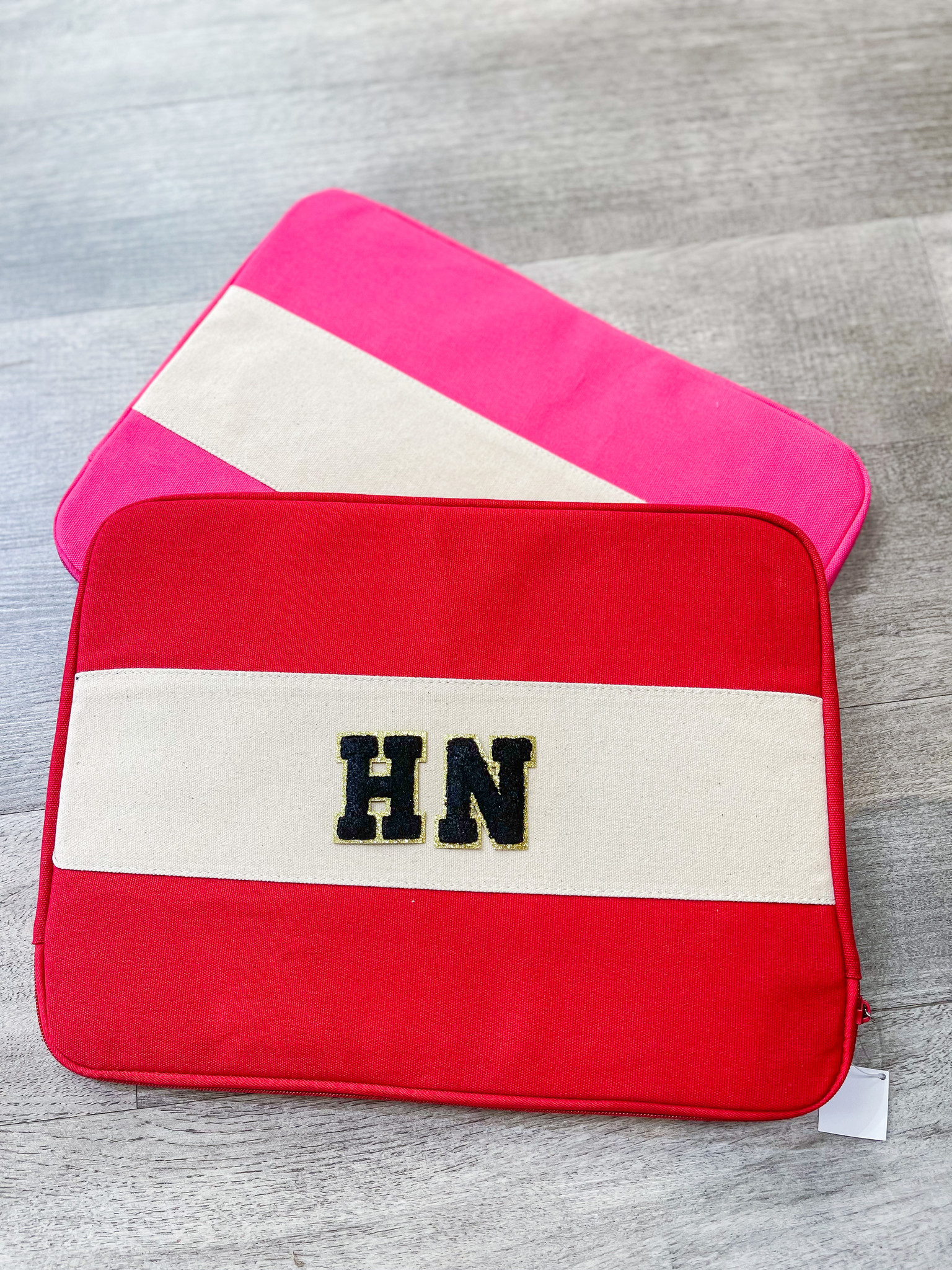 Canvas Laptop Bag in Red - j.hoffman's