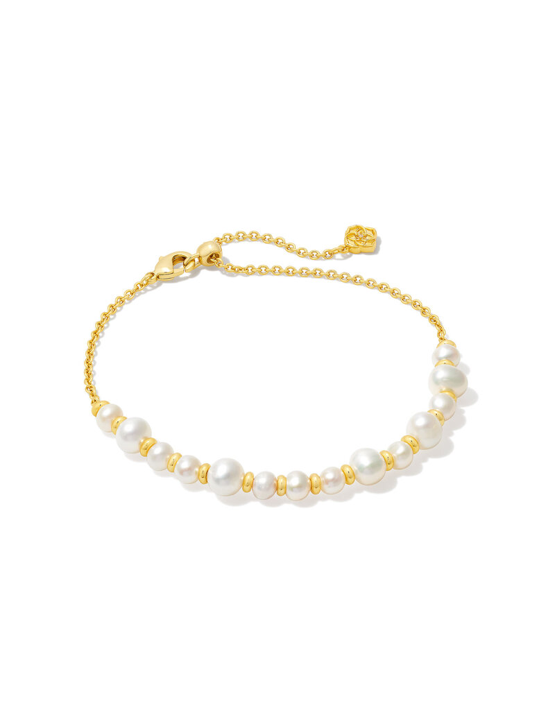 KENDRA SCOTT Jovie Bead Delicate Chain Bracelet