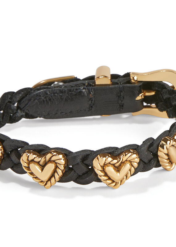 Roped Heart Bandit in Black/Gold