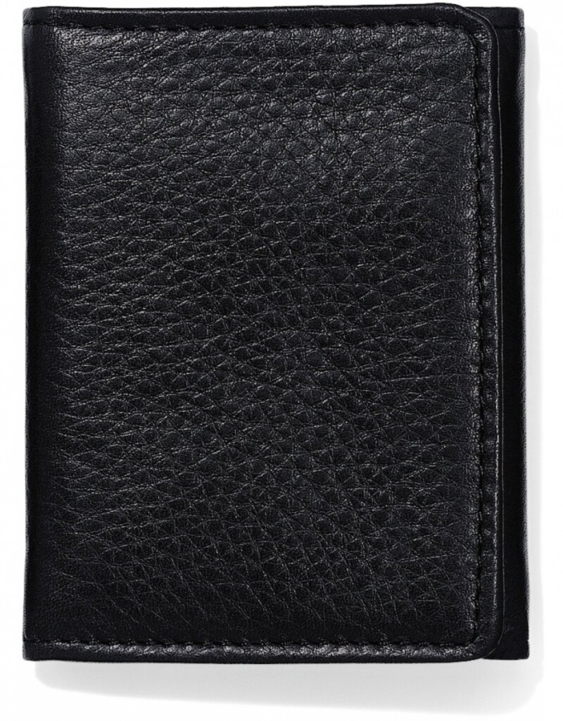 Jefferson Tri-Fold Wallet in Black
