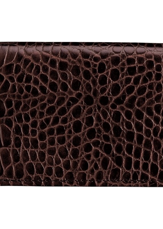 Rockefeller Card Case in Dark Brown