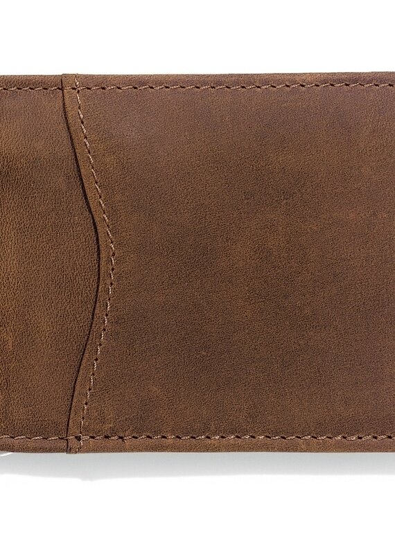 Vanderbilt Moneyclip Wallet in brown