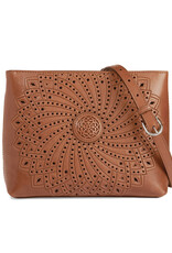 Annetta Cross Body in Cognac