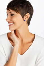 Iris Stud Earring in Tanzanite