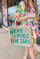 The Jacksons London Jute bag, large, Sunshine on my mind