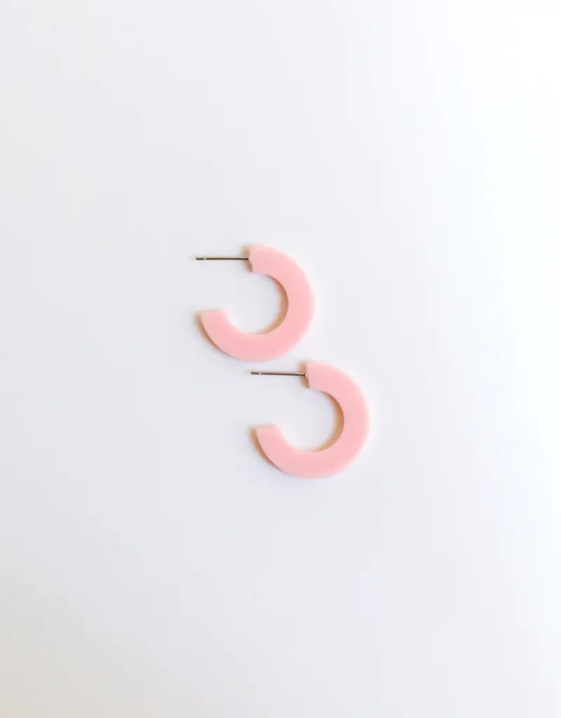 J.HOFFMAN'S Small Classic Acrylic Hoops