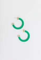 J.HOFFMAN'S Medium Classic Acrylic Hoops