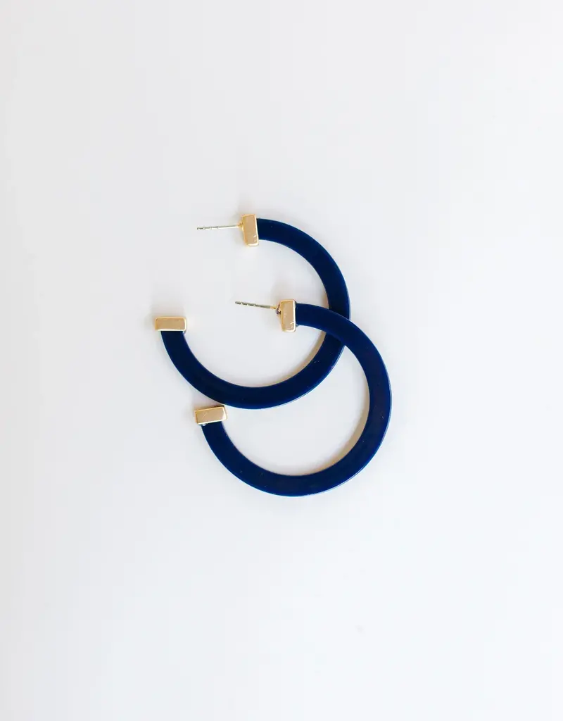 J.HOFFMAN'S Large Classic Acrylic Hoops