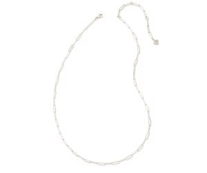 Small Paperclip Chain Necklace in Sterling Silver | Kendra Scott