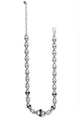 Portofino Link Necklace in Black