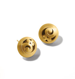 Contempo Gold Post Earring