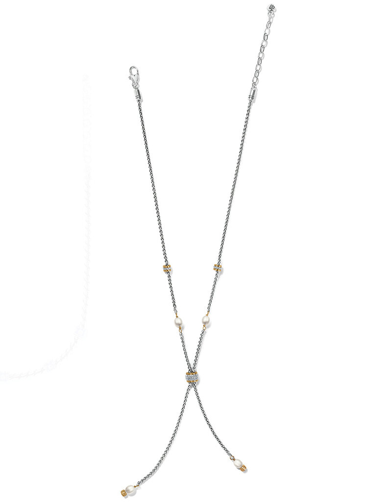 Meridian Petite Y Pearl Necklace