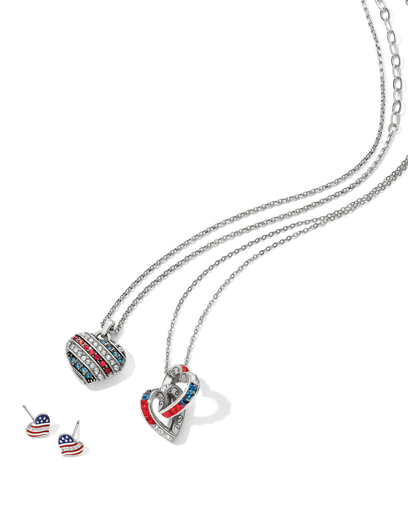 Americana Heart Necklace