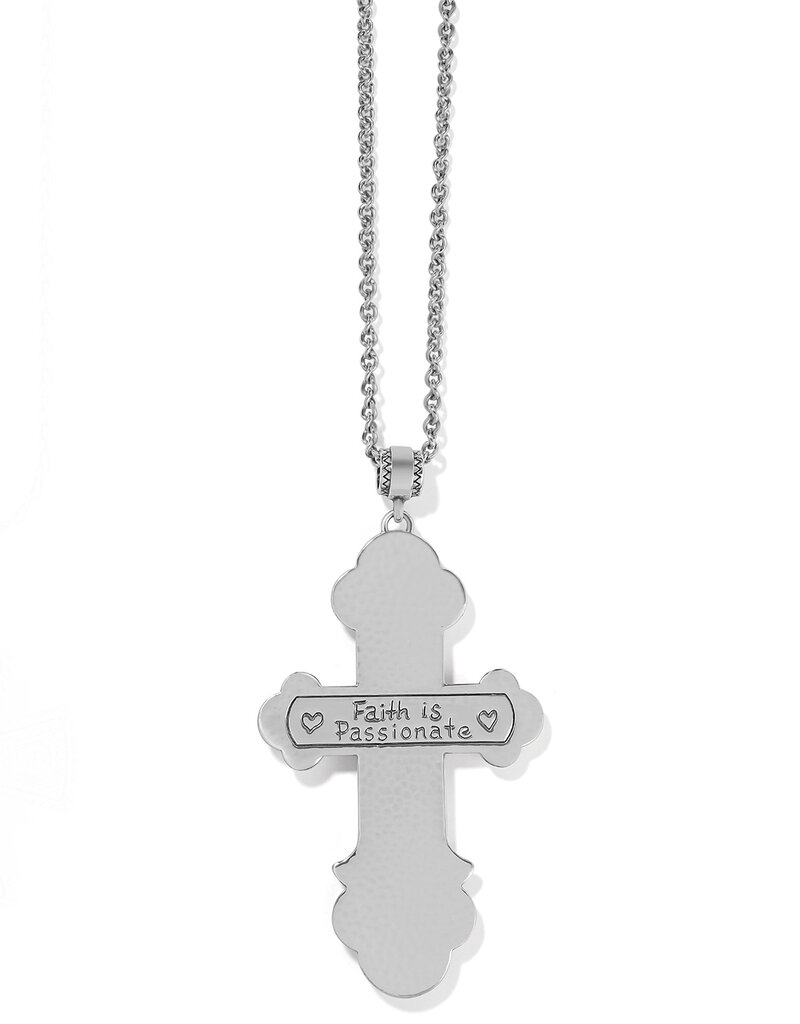 Calvary Cross Long Necklace