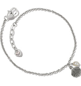 Silver Shells Anklet