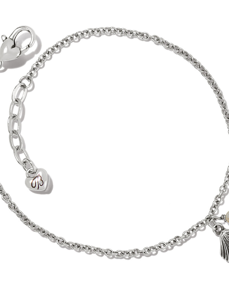 Silver Shells Anklet